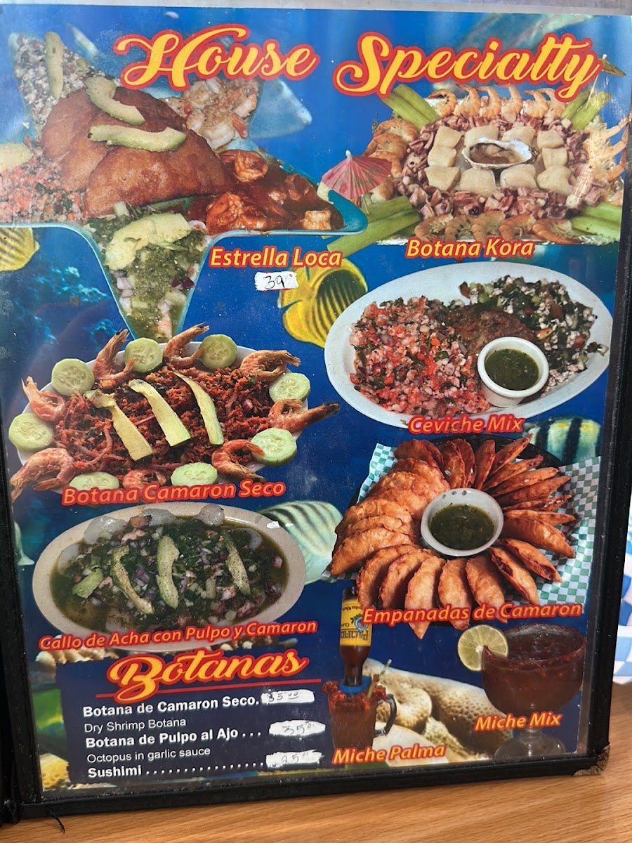 Ceviches mariscos estilo Nayarit Menu - Image 3